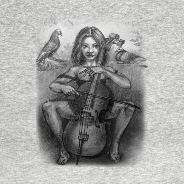 violoncello by Ksenia1991